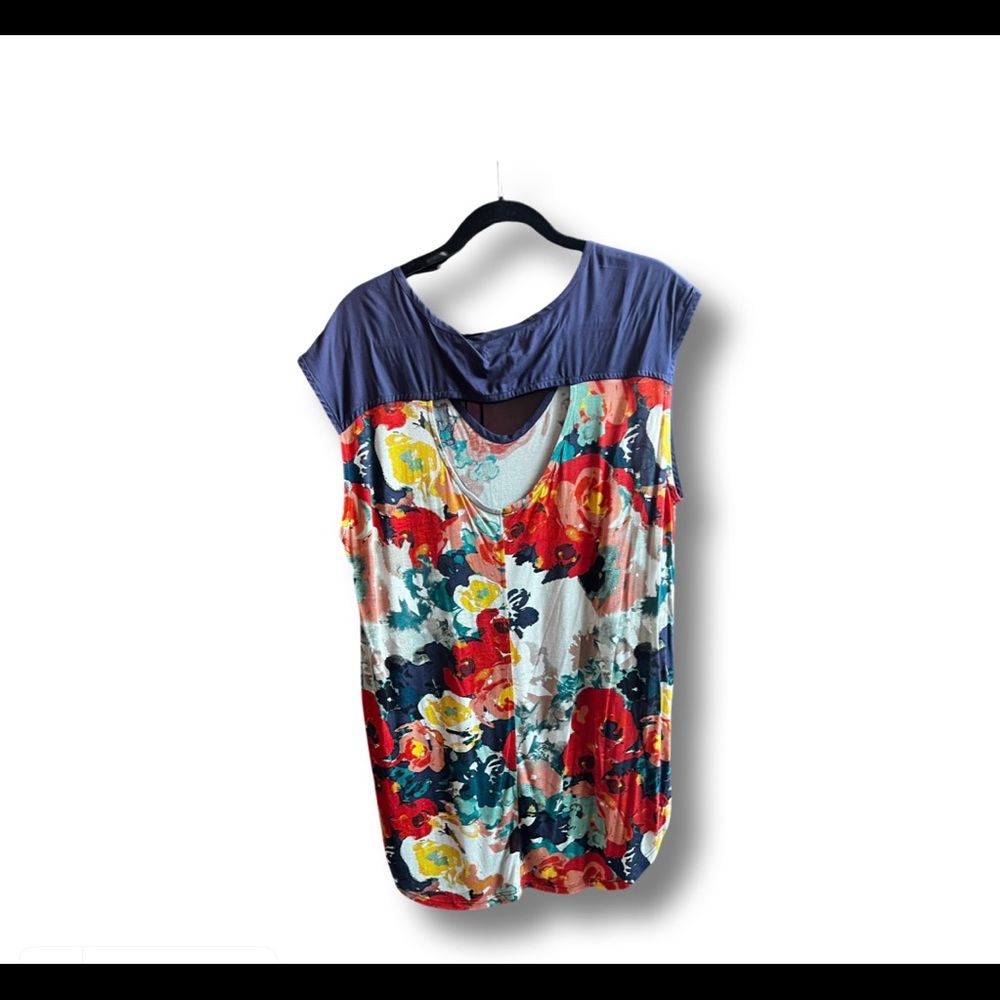 NEW Anthro Porridge floral tunic Top - Picture 2 of 3